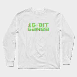 16-bit gamer Long Sleeve T-Shirt